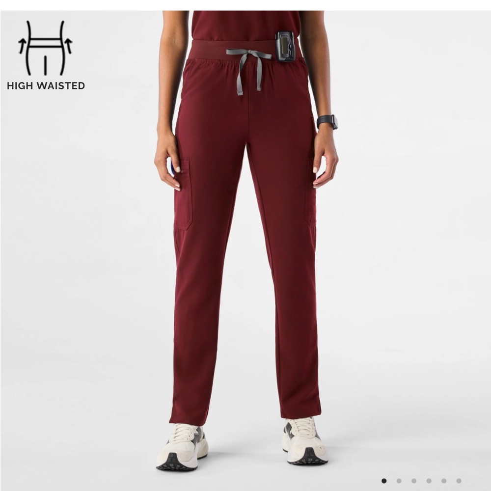 Figs Women’s SMALL Burgundy Yola pants